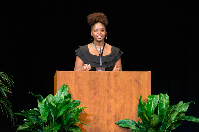 “We wanted to be inspired by someone who speaks out on behalf of those who have been marginalized in silence,” said Danielle Whyte, president of the Cultural Programming Advisory Board, which organized the lecture. “Reverend Al Sharpton embodies those characteristics.” “We wanted to be inspired by someone who speaks out on behalf of those who have been marginalized in silence,” said Danielle Whyte, president of the Cultural Programming Advisory Board, which organized the lecture. “Reverend Al Sharpton embodies those characteristics.”