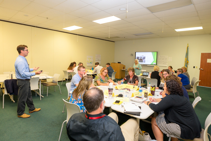 The Delaware Academy of School Leadership (DASL), including in this 2019 session in Dover, has helped school districts in the state with leadership preparation. The Delaware Academy of School Leadership (DASL), including in this 2019 session in Dover, has helped school districts in the state with leadership preparation.