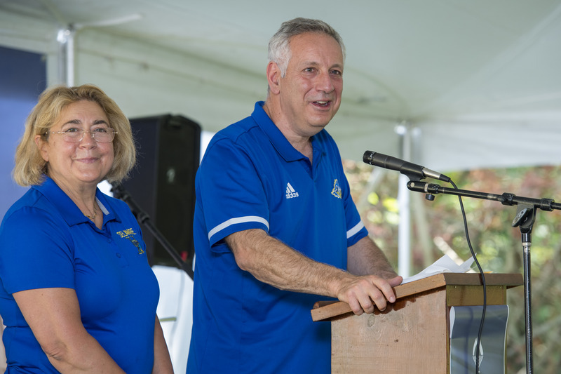  “Breaking ground on this new center is a clear and unequivocal response to anyone who thinks they can divide us or diminish our sense of community,” UD President Dennis Assanis said at the groundbreaking ceremony.