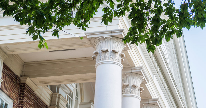 Architectural detail, University of Delaware