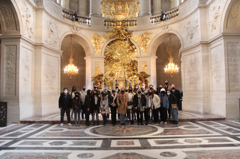 This photo was taken by Matthew Pasini during the Micro Buad Paris session in Winter 2022. “Here is the study abroad group at the Palace of Versailles. Amazing place with a lot of interesting history,” Pasini said. This photo was a finalist in the 2022 Study Abroad Photo Contest. This photo was taken by Matthew Pasini during the Micro Buad Paris session in Winter 2022. “Here is the study abroad group at the Palace of Versailles. Amazing place with a lot of interesting history,” Pasini said. This photo was a finalist in the 2022 Study Abroad Photo Contest.