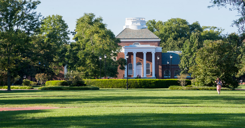 Campus Beauty - The Green - Summer Sunset - 091522