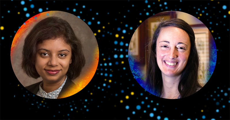 Two University of Delaware Professors, Pinki Mondal (left) and Rebecca Nixon, have been chosen to be part of the American Association of Geographers (AAG) Elevate the Discipline Program, which will aim to train geographers to connect their work to public and policy issues. Two University of Delaware Professors, Pinki Mondal (left) and Rebecca Nixon, have been chosen to be part of the American Association of Geographers (AAG) Elevate the Discipline Program, which will aim to train geographers to connect their work to public and policy issues.