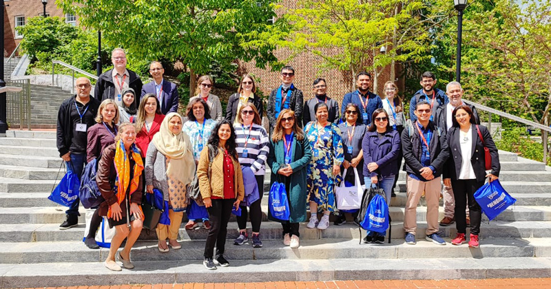 The UD Office of Undergraduate Admissions completed the last of three events bringing dozens of international high school counselors and other international groups to campus as part of the International Counselor Fly-In — a joint effort between UD and Delaware State University.