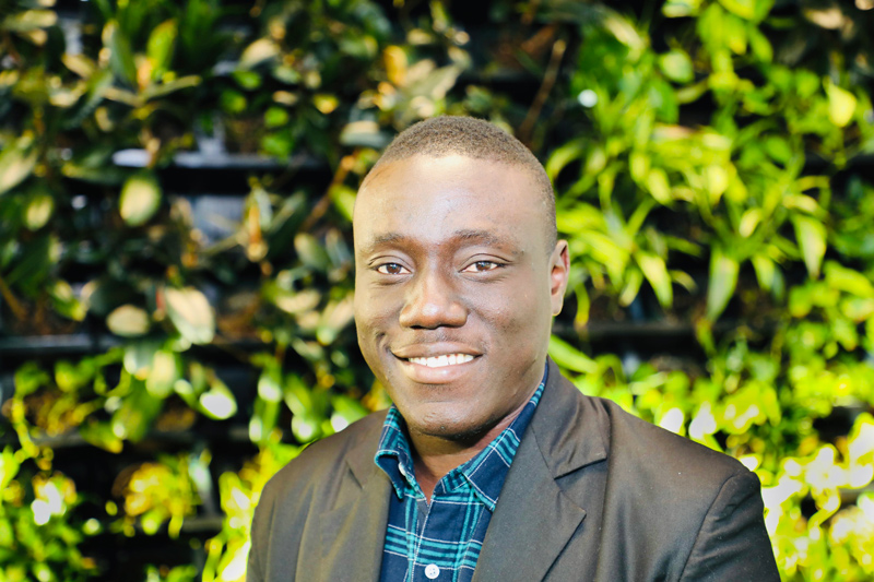 .Bamidele often applies his hands-on experience as owner and operator of a cucumber plantation in Nigeria to his graduate research. .Bamidele often applies his hands-on experience as owner and operator of a cucumber plantation in Nigeria to his graduate research.