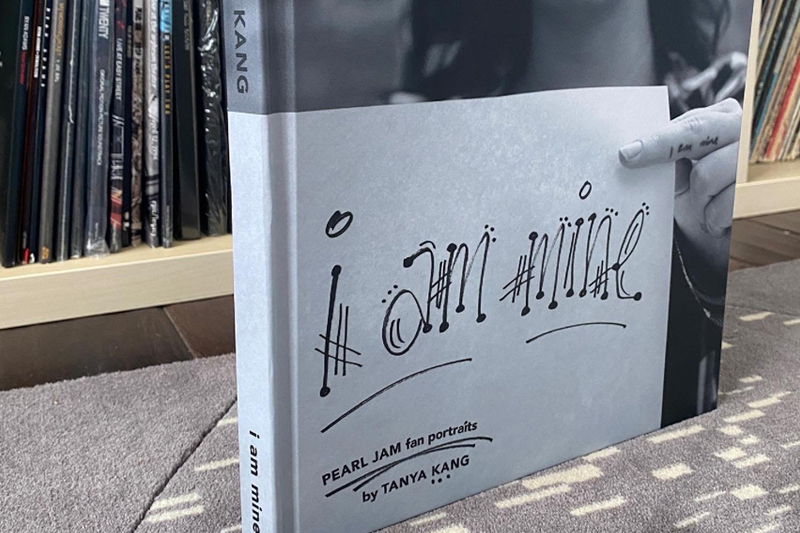 Kang raised more than $22,000 for the publication of her book, “I am Mine: Pearl Jam Fan Portraits.” Kang raised more than $22,000 for the publication of her book, “I am Mine: Pearl Jam Fan Portraits.”