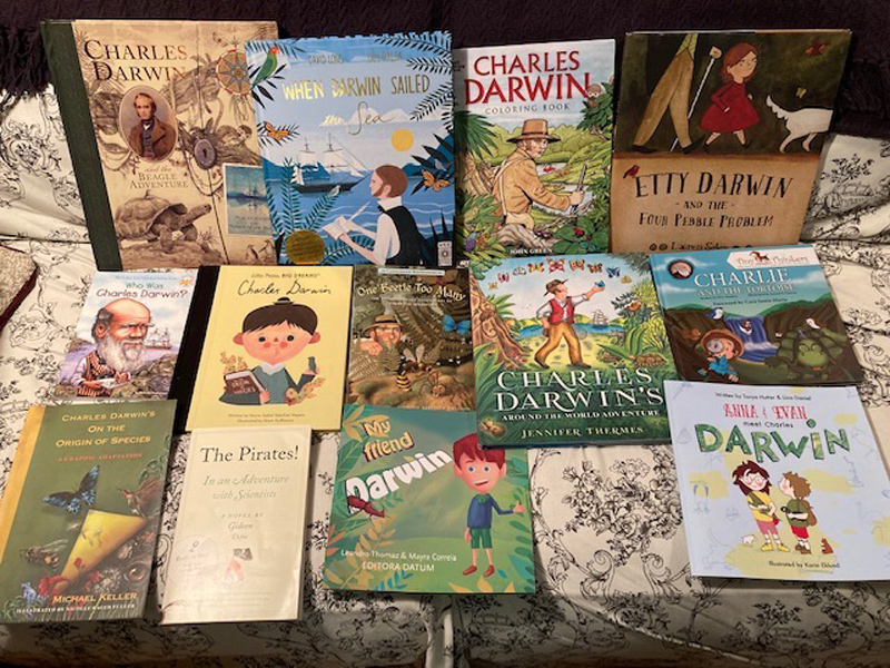 UD’s Margaret Stetz will discuss some of the many children’s books about Darwin that, she says, encourage youngsters to be curious and courageous thinkers. UD’s Margaret Stetz will discuss some of the many children’s books about Darwin that, she says, encourage youngsters to be curious and courageous thinkers.