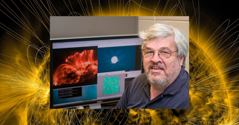 Since he joined the UD faculty in 1983, William Matthaeus has pioneered research on the heliosphere, the incredible atmosphere around the sun.