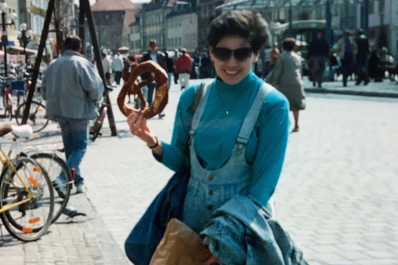 Lisa Chieffo earned a Fulbright Scholarship and spent a year in Bayreuth, Germany in the spring of 1991. Lisa Chieffo earned a Fulbright Scholarship and spent a year in Bayreuth, Germany in the spring of 1991.