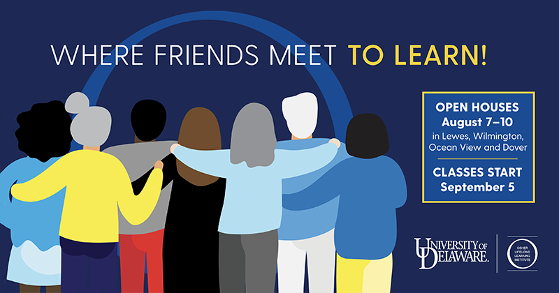 UD OLLI fall open houses