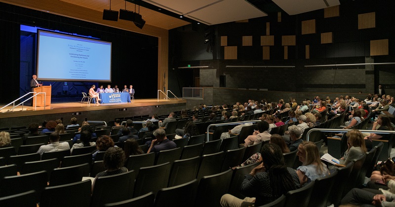 Educators from across Delaware attend the 2022 Policy and Practice Institute at Dover High School