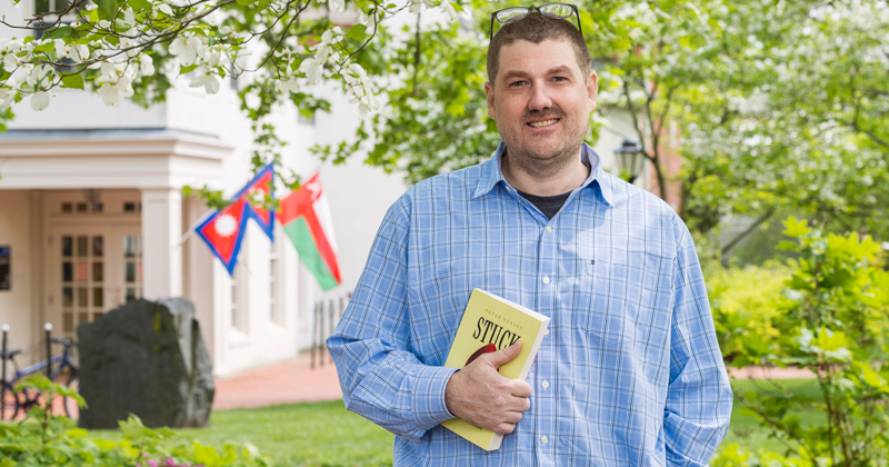 UD Anthropology Professor and Department Chair Peter Benson has published a memoir that chronicles his struggles with bipolar disorder and addiction.