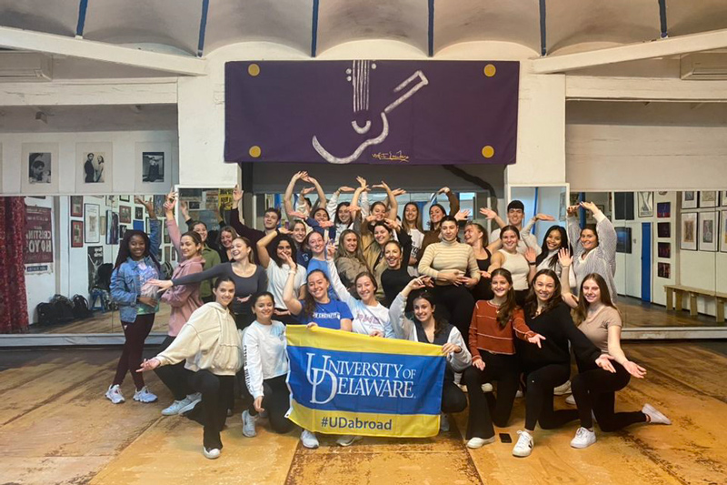 UD’s Winter Session study abroad in Spain isn’t all just sightseeing and surgeries. Students got to bust a move in a Flamenco dance class. UD’s Winter Session study abroad in Spain isn’t all just sightseeing and surgeries. Students got to bust a move in a Flamenco dance class.
