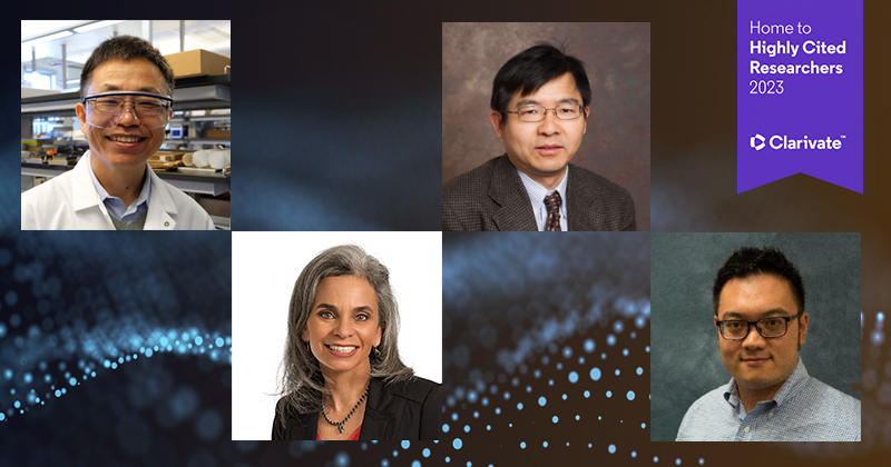 Yushan Yan, Wendy Smith, Xiang-Gen Xia and Kelvin Fu have been named Highly Cited Researchers