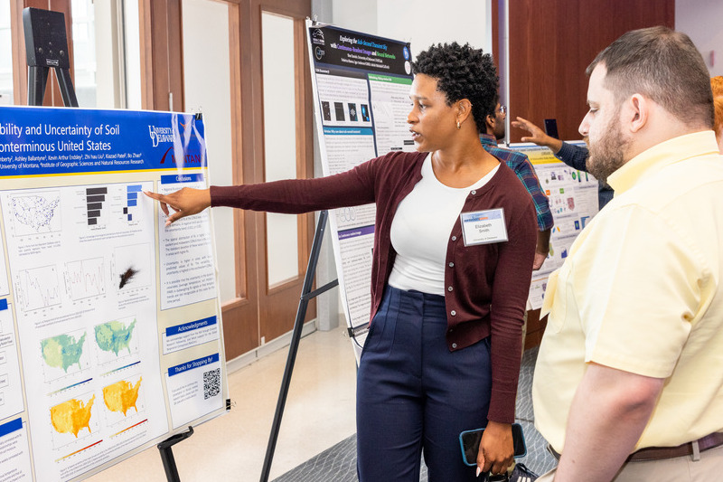 The 2023 Data Science Symposium brought together a broad cross-section of researchers from academia, industry and businesses across the Mid-Atlantic region. The 2023 Data Science Symposium brought together a broad cross-section of researchers from academia, industry and businesses across the Mid-Atlantic region.