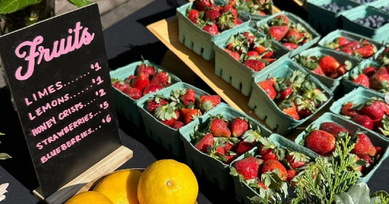 Fresh seasonal produce