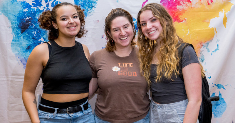 Undergraduate students attended last year’s Study Abroad Fair in Trabant to learn about global opportunities abroad.