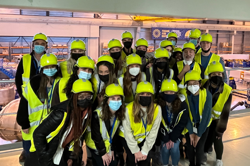Ismat Shah and his students visited the International Thermonuclear Experimental Reactor, an international lab where scientists from all over the world study fusion, hopefully providing “the only possible sustainable solution to our energy and environment crisis.” 