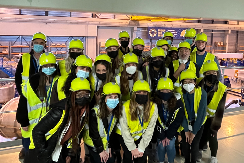 Ismat Shah and his students visited the International Thermonuclear Experimental Reactor, an international lab where scientists from all over the world study fusion, hopefully providing “the only possible sustainable solution to our energy and environment crisis.” Ismat Shah and his students visited the International Thermonuclear Experimental Reactor, an international lab where scientists from all over the world study fusion, hopefully providing “the only possible sustainable solution to our energy and environment crisis.”