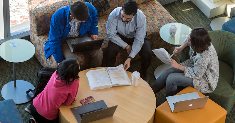 UD helps students collaborate with open spaces in many campus locations.