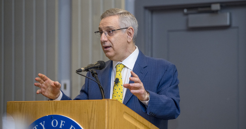 At a special meeting of the Board of Trustees on Tuesday, March 19, President Dennis Assanis updated the UD community on the budget and shared financial guidelines aimed at ensuring long-term stability for the University.