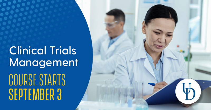 UD PCS Clinical Trials Management course fall 2024