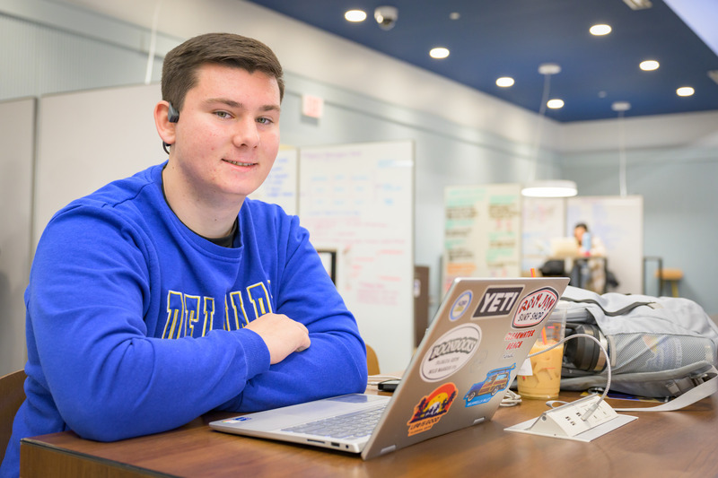 Andrew Christie, a sophomore operations management and marketing major, said his main goal for the semester is to improve his time management skills. Andrew Christie, a sophomore operations management and marketing major, said his main goal for the semester is to improve his time management skills.