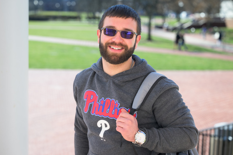 When giving advice to underclassmen, senior mechanical engineering major Marcus Ceglinski said to get involved on campus. When giving advice to underclassmen, senior mechanical engineering major Marcus Ceglinski said to get involved on campus.