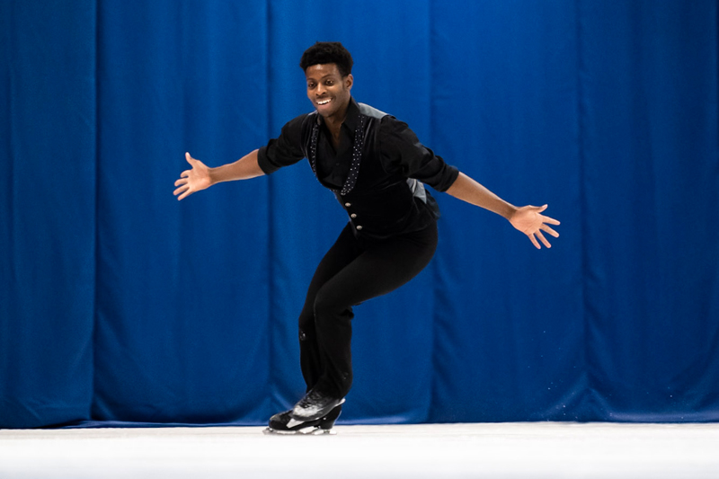 Emmanuel Savary, a current senior studying physics while pursuing a professional skating career, has won the U.S. Jr. National Championships and several international competitions. But it was UD’s club program, he said, that “made me enjoy skating again.”