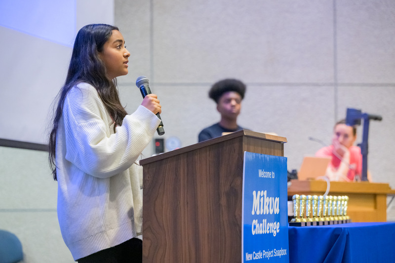 Hosted by UD’s Department of Political Science and International Relations, Project Soapbox gave students an opportunity to speak out about issues that impact them and their communities, and to build the confidence to continue talking about them.