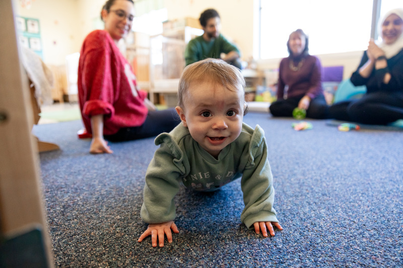 More than 63% of babies in the U.S. don't receive developmental surveillance, and as a result, less than 10% of babies with developmental delays are correctly identified and receive early intervention that can change the course of their lives. Michele Lobo, associate professor of physical therapy, is working to change that by creating PRECARE, a smart baby monitor that supports earlier identification of development delays. 