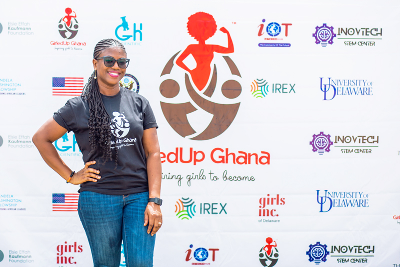 Justina Onumah launched GirledUp Ghana after attending the Mandela Washington Fellowship program at UD.