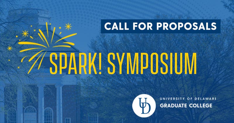 Image of Memorial Hall with Spark! Symposium logo