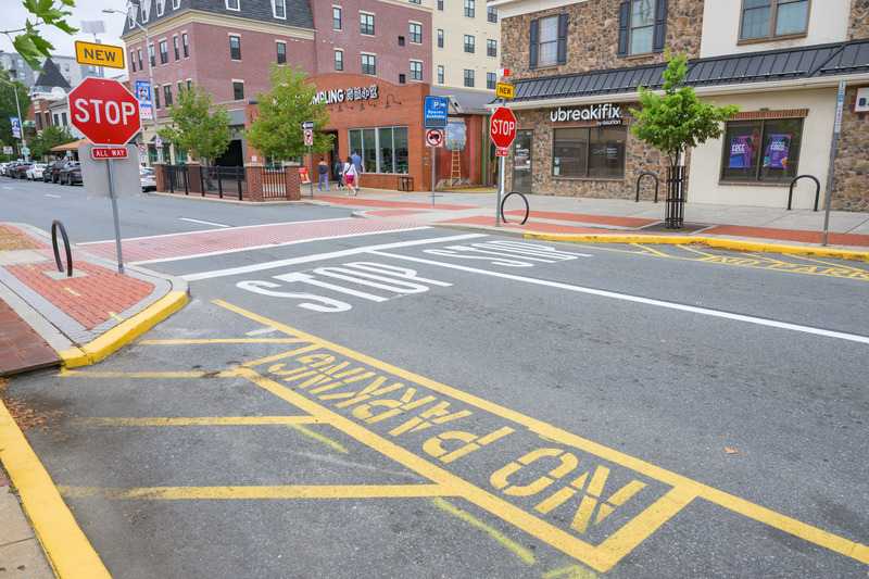 This summer, the City of Newark approved the implementation of several short-term improvements that will create a safer experience on Main Street for pedestrians and motorists alike. These measures were installed in August, prior to the start of UD’s 2025-26 academic year. This summer, the City of Newark approved the implementation of several short-term improvements that will create a safer experience on Main Street for pedestrians and motorists alike. These measures were installed in August, prior to the start of UD’s 2025-26 academic year.