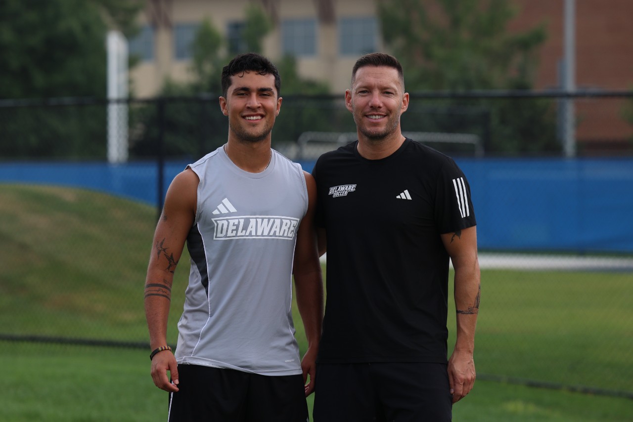 Granada and men’s soccer coach Tommy McMenemy during training for the upcoming season. Granada and men’s soccer coach Tommy McMenemy during training for the upcoming season.