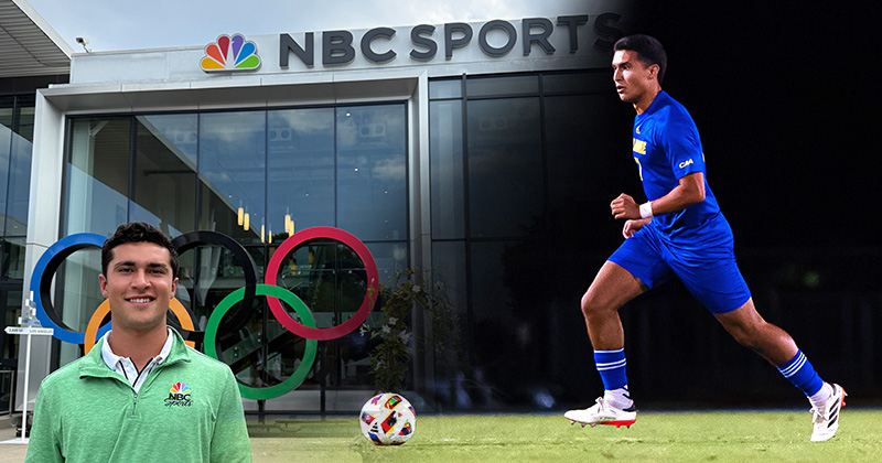 UD senior and soccer player Cris Granada spent the summer working as a digital media intern with NBC Sports. The experience helped him define his career path in the broadcasting industry. UD senior and soccer player Cris Granada spent the summer working as a digital media intern with NBC Sports. The experience helped him define his career path in the broadcasting industry.