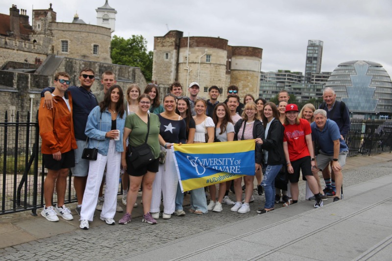 Blue Hens participated in several excursions across the United Kingdom, Spain and France last summer, experiencing the cultural ties that health, wellness and sports have from an international perspective.  
