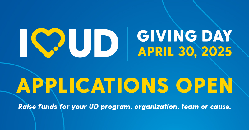 2025 IHUDD Digital Assets Apply Now for I Heart UD Giving Day