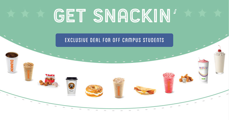 Get Snackin' this spring semester Get Snackin' this spring semester