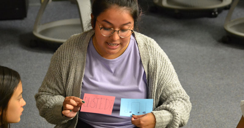Community Music School instructor Alondra Gonzalez Community Music School instructor Alondra Gonzalez