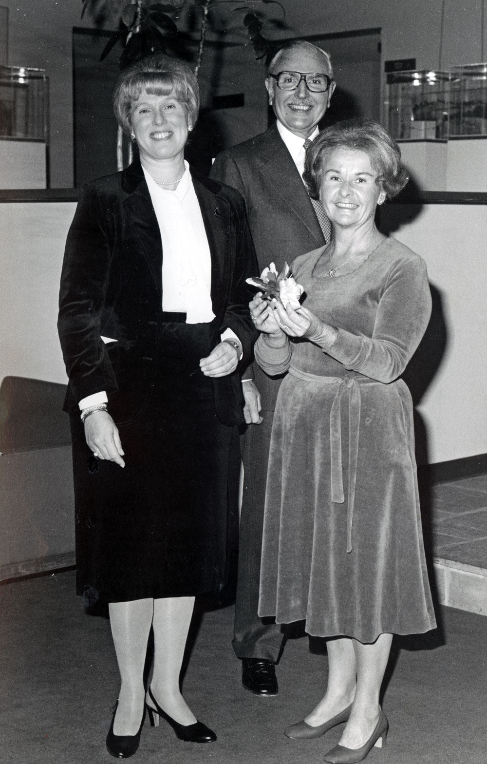 Susanm Brynteson with the Trabants Susan Brynteson with the Trabants
