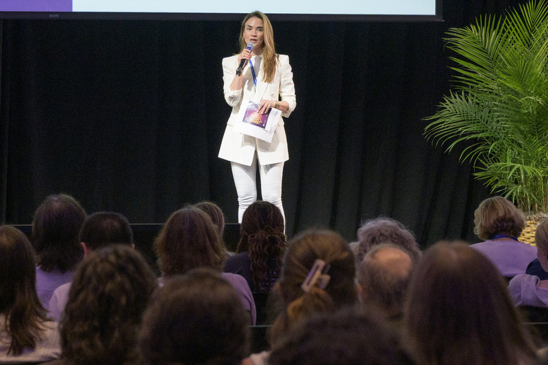 “If we are not well-informed as human beings, we cannot be active citizens,” said Anna Kynthia Bousdoukou, co-founder and managing director of iMEdD. “If we are not well-informed as human beings, we cannot be active citizens,” said Anna Kynthia Bousdoukou, co-founder and managing director of iMEdD.