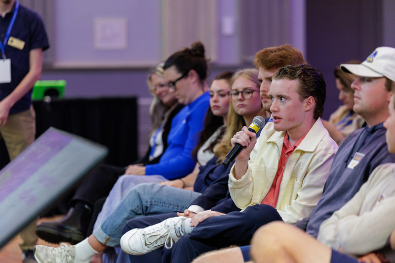 Centered on students and their evolving relationship with the media, the summit also welcomed journalists, community members, faculty and staff. Centered on students and their evolving relationship with the media, the summit also welcomed journalists, community members, faculty and staff.