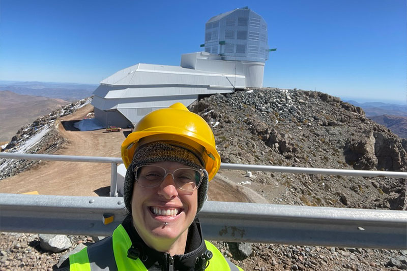 Astrophysicist Federica Bianco of the University of Delaware is part of the LSST leadership team, serving as the Rubin Observatory’s deputy project scientist and interim head of science. Astrophysicist Federica Bianco of the University of Delaware is part of the LSST leadership team, serving as the Rubin Observatory’s deputy project scientist and interim head of science.