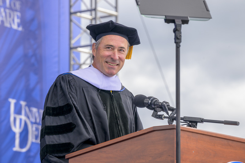 “My advice is for you to ‘be you.’ If you’re good at doing something, do it. Find it. Do it. Do it more,” O’Donnell told graduates. “My advice is for you to ‘be you.’ If you’re good at doing something, do it. Find it. Do it. Do it more,” O’Donnell told graduates.