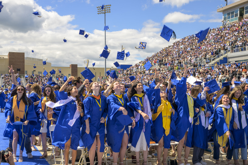 Graduates of the University of Delaware Class of 2025 celebrate the culmination of their college careers. Graduates of the University of Delaware Class of 2025 celebrate the culmination of their college careers.