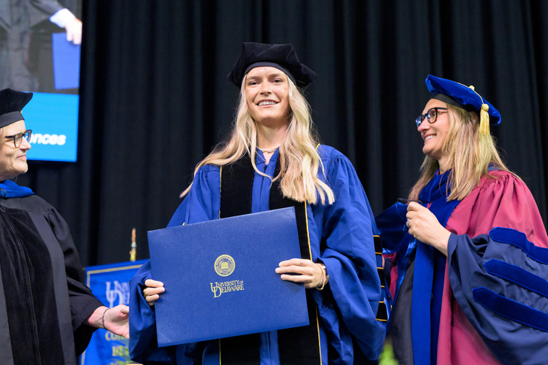 McKenna Halverson will never forget being hooded on her birthday. McKenna Halverson will never forget being hooded on her birthday.