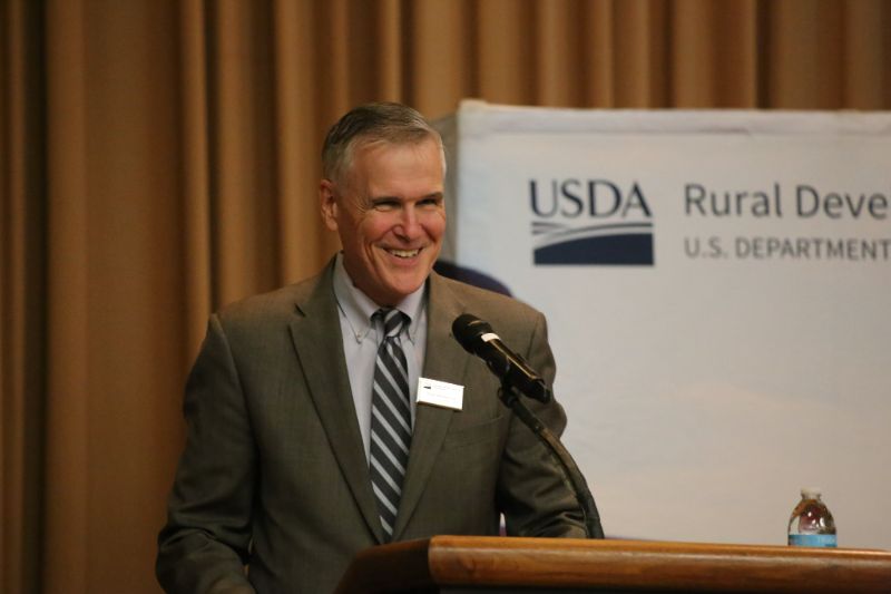 Roger Glendenning, distinguished alumnus from the University of Delaware College of Agriculture and Natural Resources, worked for the U.S. Department of Agriculture for 36 years in 11 different positions, including serving as acting USDA Rural Development Under Secretary. In 2023, Glendenning received a Presidential Rank Award for meritorious achievement. Roger Glendenning, distinguished alumnus from the University of Delaware College of Agriculture and Natural Resources, worked for the U.S. Department of Agriculture for 36 years in 11 different positions, including serving as acting USDA Rural Development Under Secretary. In 2023, Glendenning received a Presidential Rank Award for meritorious achievement.