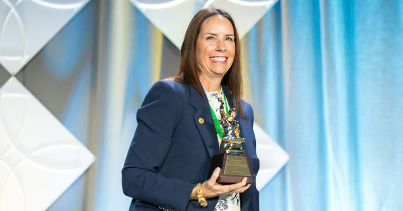 Leong earned PRSA’s Gold Anvil award for lifetime achievement. The award comes nearly four decades after she won the group’s top student award.
