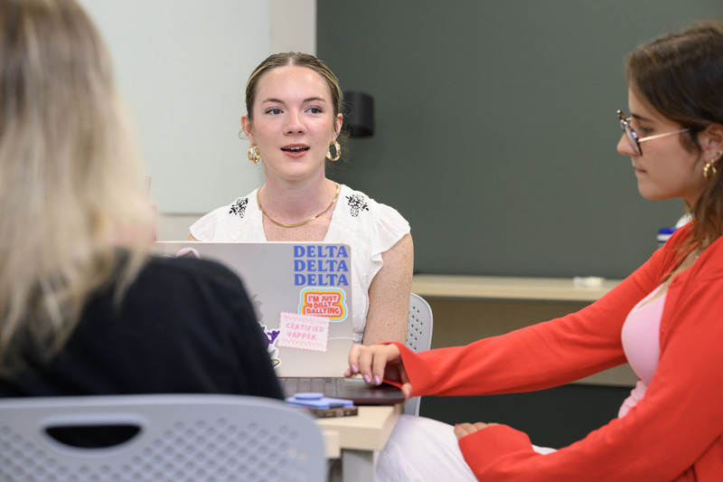 In addition to her internship, McCormick recently joined the National Agri-Marketing Association team at UD.  In addition to her internship, McCormick recently joined the National Agri-Marketing Association team at UD.